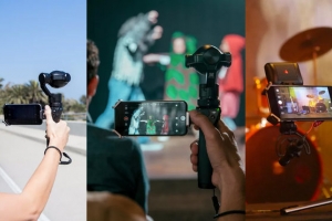 DJI Osmo+ - kamera z 7-krotnym zoomem i gimbalemm kontrolowana z iPhone'a
