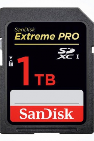 Prototyp karty pamięci SanDisk o pojemności 1TB został pokazany na Photokinie